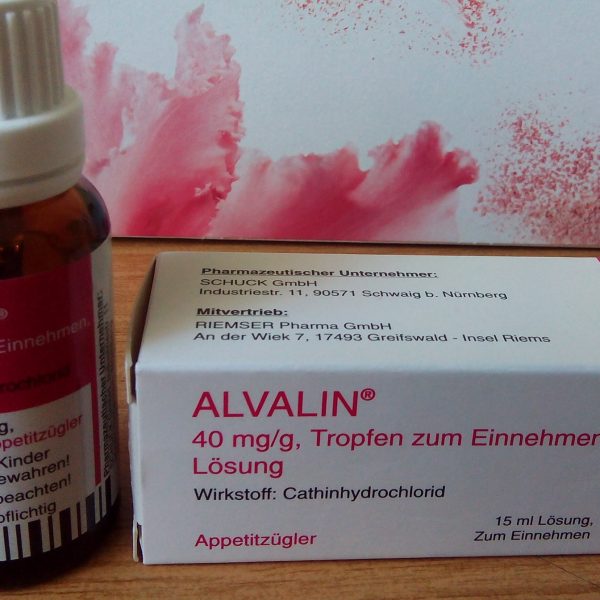 Name: Alvalin Strength: 40mg Packaging: 15 ml pack